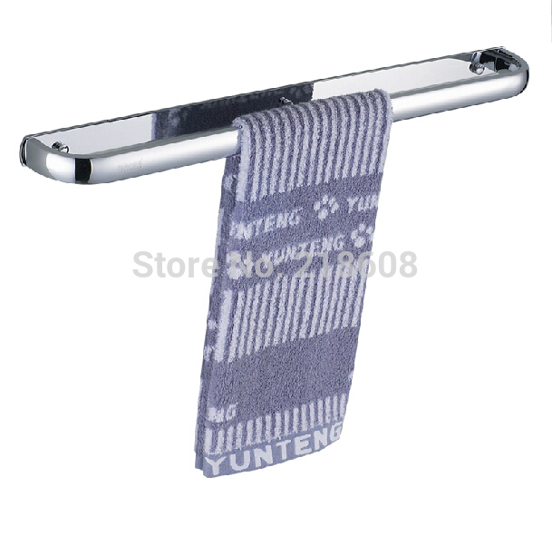 bathroom towel rack soild brass towel holder for shower chrome bathroom accessories - Click Image to Close