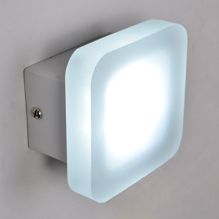 acrylic modern minimalist fashion front wall lamp hallway bathroom mirror lights
