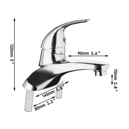 hello /cold single handle bathtub torneira deck mounted chrome 92478 shower bathroom basin sink brass tap mixer faucet