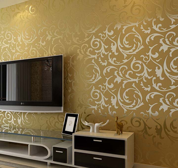 3d european living room wallpaper ,bedroom sofa tv backgroumd of wall paper roll,papel de parede listrado