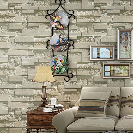 3d wallpaper brick murals wallpapers for walls tv background living room modern