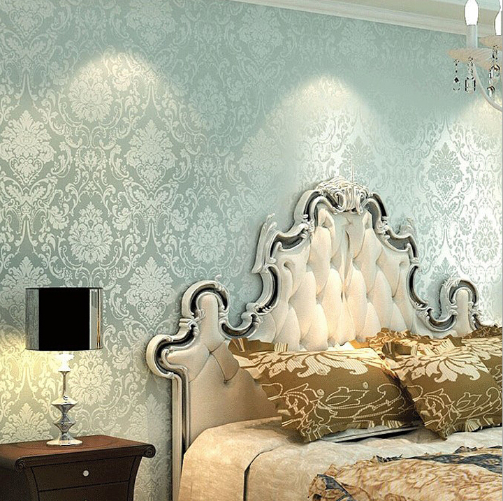non-woven metallic wall paper golden wallpaper modern background damask for living room bedroom