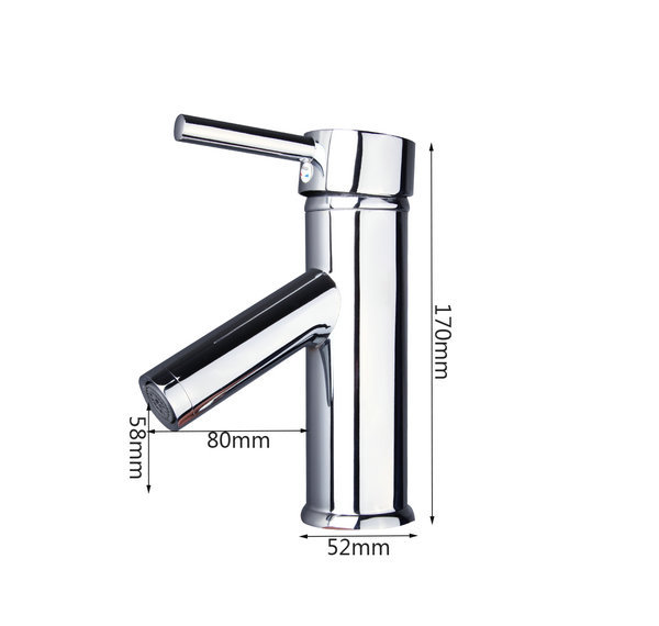 e_pak 8051a/7 single lever chrome finish newly bathroom basin sink mixer tap faucet