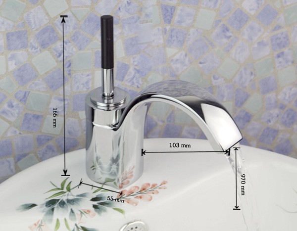 e_pak bathroom single lever 360 degree swivel handls 8417/17 chrome newly basin sink mixer vessel tap faucet