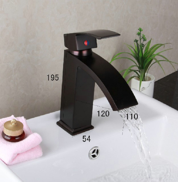 e-pak best price nice quality deck mounted single handle l8319-1 bathroom oil rubbed bronze bathroom basin sink faucet