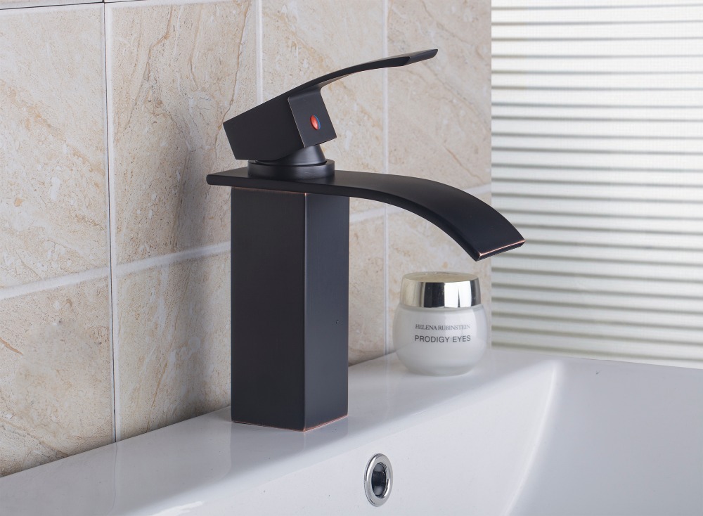 e-pak classic single handle oil rubbed bronze finish deck mounted l8256-4 bathroom basin mixer tap faucet