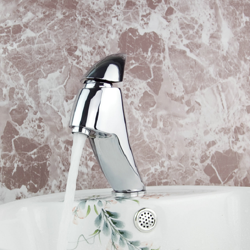 e-pak classic single handle reasonable price 8036-1 deck mounted tap chrome finish bathroom basin sink faucet