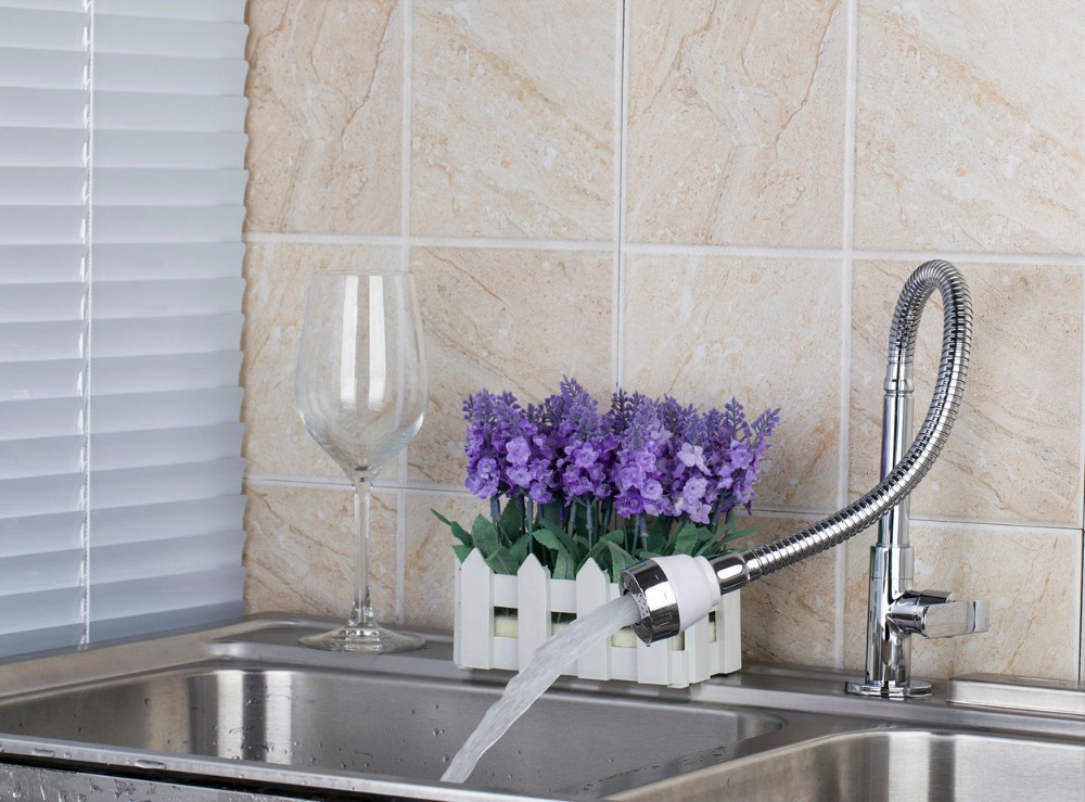 e-pak dl8551-4 excellent price cold water kitchen single handle single hole pull down chrome kitchen faucet