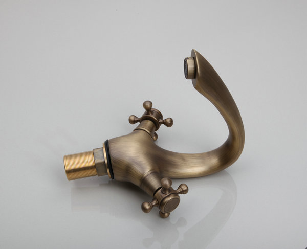 e_pak double handle control 8638/14 antique brass torneira banheiro bathroom sink torneira tap mixer basin faucet