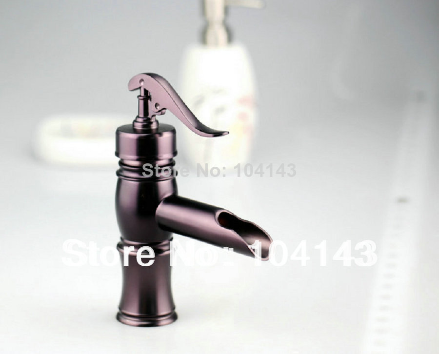 e-pak higher quality waterfall spout oil rubbed bronze bathroom faucet basin mixer tap lj97019-1