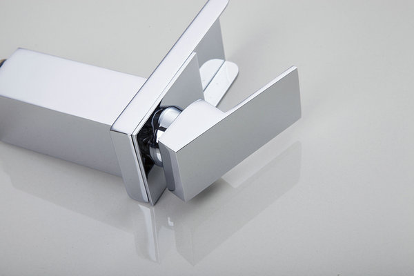 e_pak modern style 8259/12 wide waterfall spout single handle chrome finish bathroom basin sink mixer tap faucet