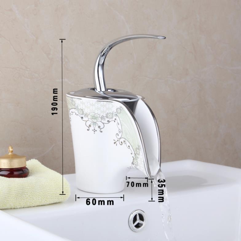 e-pak sold well ceramic plate spool l94 deck mounted single hole ceramic bathroom basin sink faucet