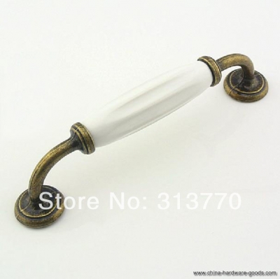 128mm ceramic cabinet drawer furniture handle pull handle [Door knobs|pulls-908]