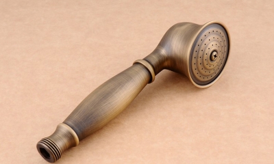 antique brass classical telephone hand held shower head antique bronze hand shower th013 [shower-faucet-8340]