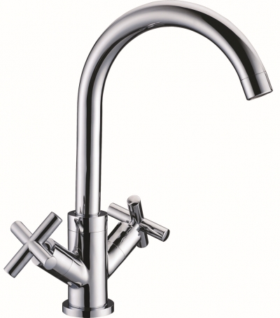 copper chrome dual handles brass kitchen sink faucet kitchen mixer and cold water tap torneira da cozinha