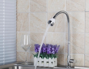 e-pak dl8551-4 excellent price cold water kitchen single handle single hole pull down chrome kitchen faucet