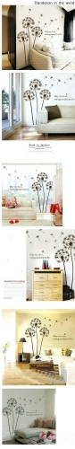 e-pak hello qt11 living room decor flowers mural removable craft art wall sticker decal