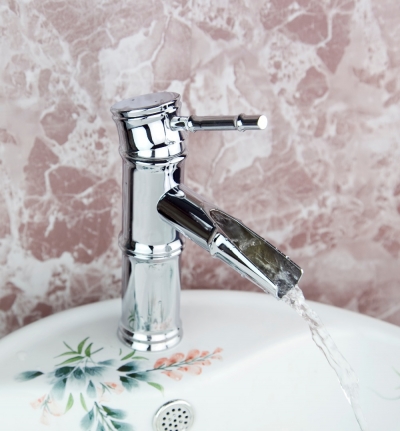 e_pak torneira banheiro 8640-1/14 newly bamboo style bathroom vasos torneira para banheiro mixer sink tap chrome basin faucets