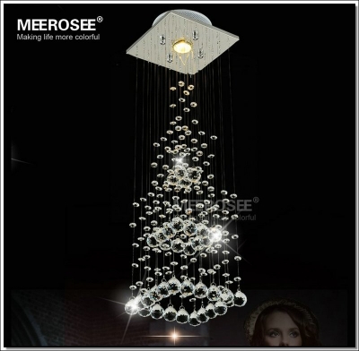 mini small crystal chandelier light fixture square flush mounted crystal lustre stairs porch aisle hallway light