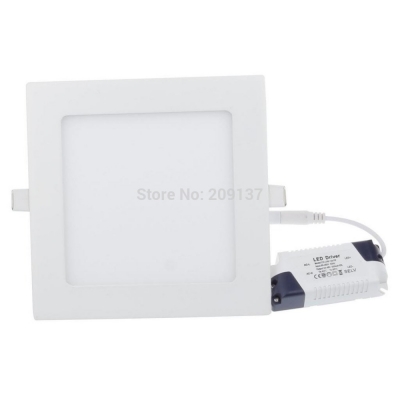 ultra thin design 6w led ceiling recessed grid downlight / square panel light 120mm, 50pc/lot