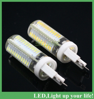 10pcs/lot led bulb lamp smd 3014 g9 9w 96led 600lm corn light 220v 360 degree replace halogen lamp [g9-lamp-3525]