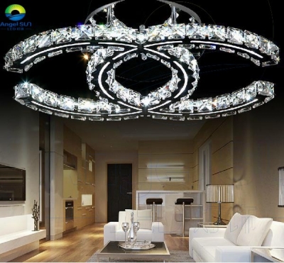 2014 new beauatiful s c design dinning room crystal light lustre led ceiling lamp modern home lighting l540*w400mm