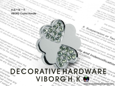(4 pieces/lot) viborg k9 glass crystal knobs drawer pulls & cabinet handles &drawer knobs, sa-955-pss