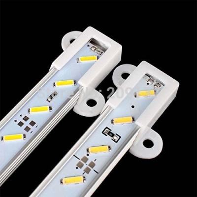 50cm 7020 smd 36 led aluminum alloy shell strip hard cabinet bar light warm white [led-strip-amp-led-hard-strip-6151]