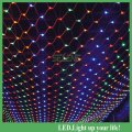 5pcs1.5m*1.5m net lights 6w 100led net mesh decorative fairy lights twinkle lighting christmas wedding party us/eu 110-240v