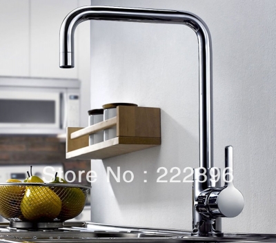 copper and cold bathroom sink faucet kitchen rotating chrome plated torneiras de parede para cozinha torneira para cozinha [deck-mounted-kitchen-faucets-3070]