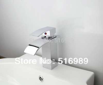 e-pak waterfall chrome brass bathroom basin sink mixer tap great faucet ba81