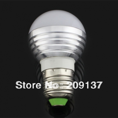e27 led bulb,ce&rohs,ac85~265v,cool white/warm white,2 year warranty,50pcs/lot,3*3w high power led bulb, shippng [led-bulb-4567]
