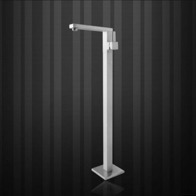 hello bathtub torneira new shower set floor mounted nickel brushed 51010 bathroom basin sink brass tap mixer faucet [floor-standing-3283]