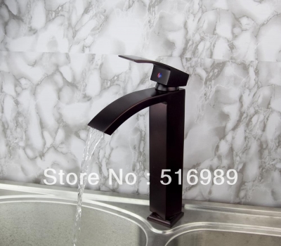 wash basin sink oil-rubbed bronze widespread waterfall tub faucet bathroom sink faucet abre555