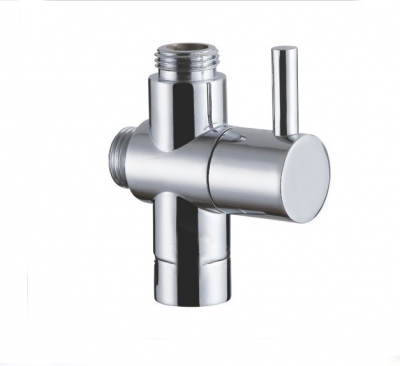 1/2'' shower water separator brass valve core chrome polished quality assurance [all-in-one-984]