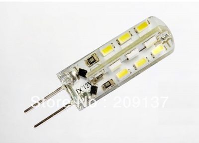 10pcs g4 3w smd 3014 24leds bulbs led lamp chandelier crystallights dc 12v non-polar warm/cool white [g4-g9-led-light-amp-car-light-3380]