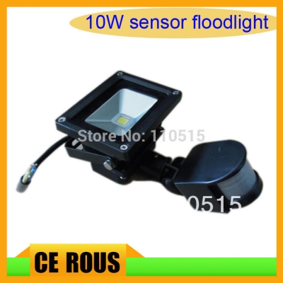 10w 20w 30w 50w 80w waterproof ip65 pir motion sensor led floodlight flood light for parki illumination