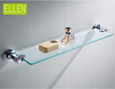 2014 new wall mounted metal glass shelf for bathroom accessories banheiro [bathroom-towel-shelf-2058]