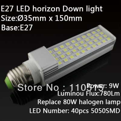 g24 led light e27 led light 40 smd 5050 pl replacement led spotlight led down light bulb lamp [led-corn-light-5266]