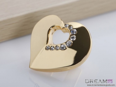 gold crystal furniture handle / crystal knobs for furniture /gold drawer knobs, / furniture pull / door pull
