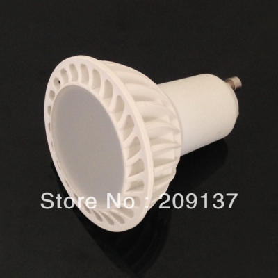 gu10 5w led bulb, led spotlight ac85-265v gu10,white shell color,warm/cool white + [mr16-gu10-e27-e14-led-spotlight-7070]