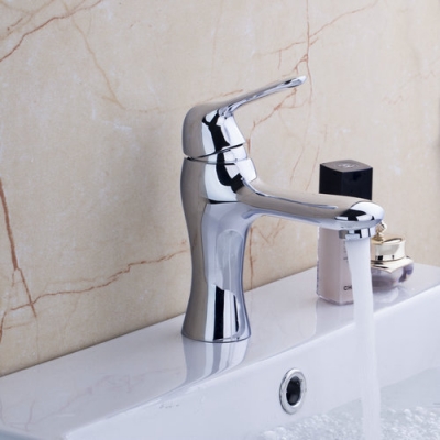 hello short soild brass 2015 new brand bathroom chrome deck mounted 92361 single handle basin sink torneira faucet,mixer tap [bathroom-mixer-faucet-1776]