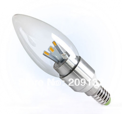 high power led bulb 5w e12 e14 led spot light lamp 110-240v led candle lighting