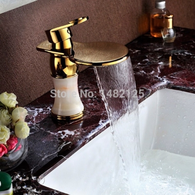 new products for 2015 single lever luxury waterfall basin faucets