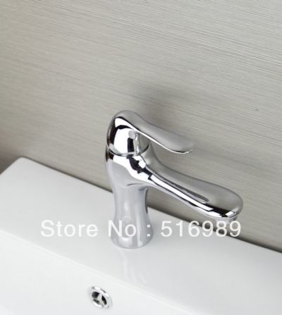 short /cold water new chrome bathroom faucet mixer tap edc6231