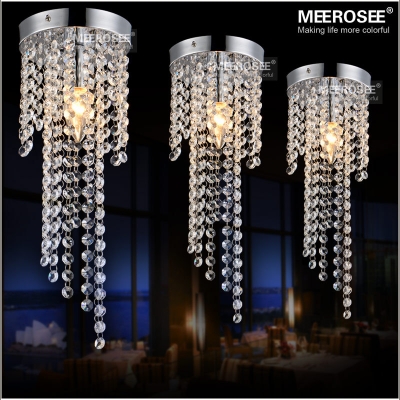 small crystal ceiling light crystal lustres lamp 6 inch light stair crystal lighting aisle porch corridor light 1 piece