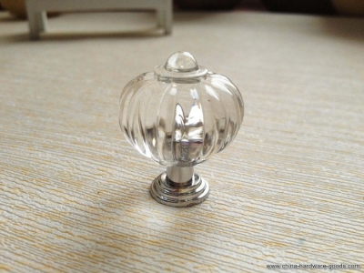 10pcs 27mm clear acrylic crystal knob drawer cabinet cupboard door handle crown shape drawer knobs