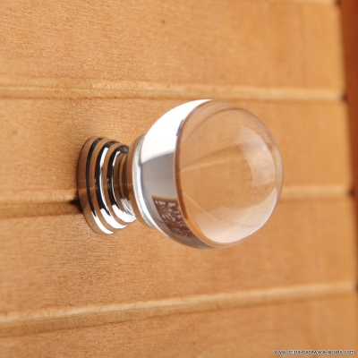 10pcs 30mm clear glass k9 crystal magic ball shaped furniture hardware door handles cabinet knobs wardrobe pulls [Door knobs|pulls-1551]