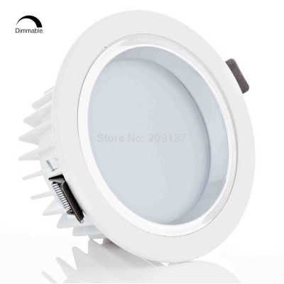 12w 1200lm recessed led ceiling downlight spot light for home lighting decoration, warm white/cold white 1pcs [led-downlight-5320]