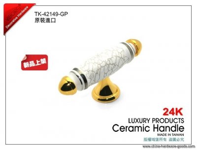 (30 pieces/lot) luxury viborg ceramic+zinc alloy furniture handle drawer handles& cabinet handles &drawer pulls